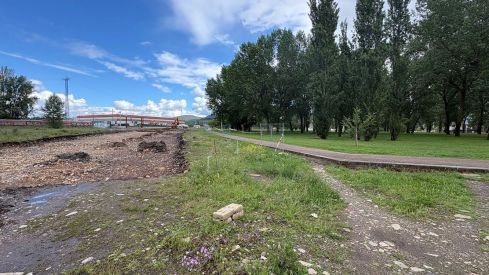 Obras en Av Cdad de Bérgida (9)