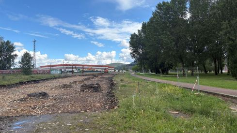 Obras en Av Cdad de Bérgida (10)