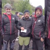 Entrega del dinero recaudado a los mineros de Ibias por parte de la Asociación de Mineros Cuenca Fabero-Sil