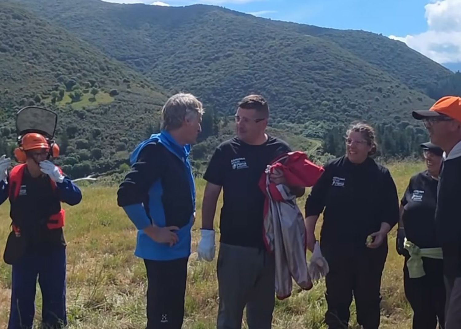 Grabación de 'Volando Voy' en Yeres Grabación de 'Volando Voy' en Yeres