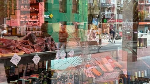 Intento de robo en una carniceria de Ponferrda