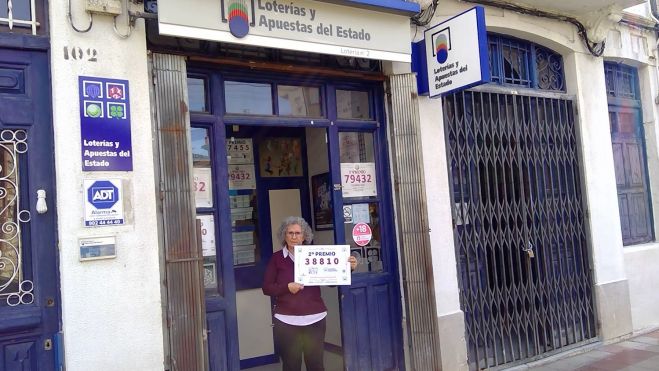 Ganador segundo premio lotería