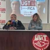 Rueda de prensa UGT en Ponferrada Rueda de prensa UGT en Ponferrada