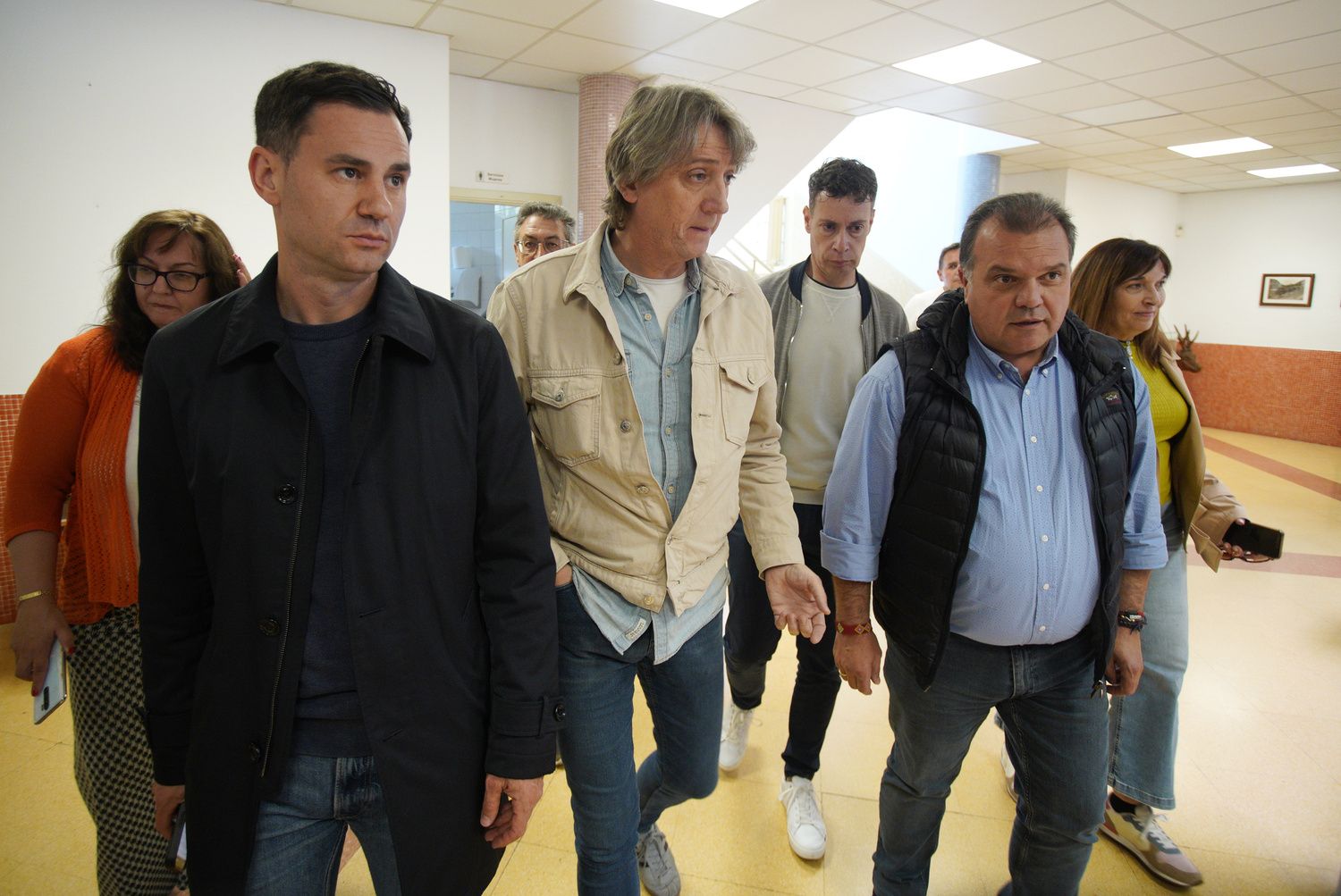 Recepción del PSOE a los participantes de la marcha minera de Mina Miura en Villablino | César Sánchez / ICAL Recepción del PSOE a los participantes de la marcha minera de Mina Miura en Villablino | César Sánchez / ICAL