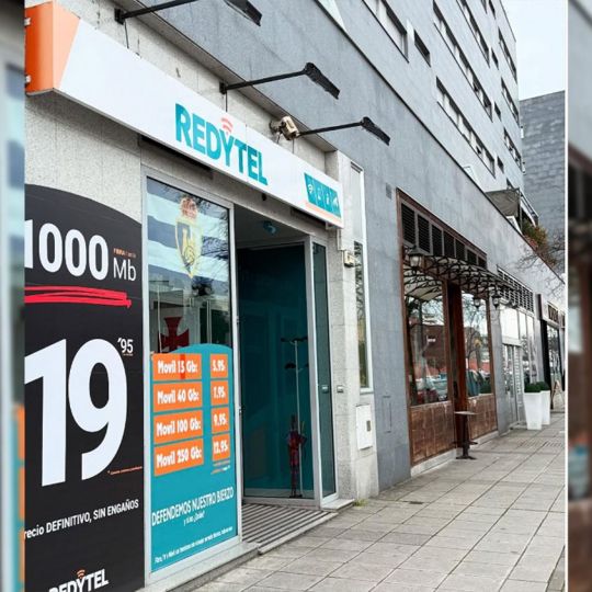 Oficina de Redytel en Ponferrada | Foto: Instagram de la empresa berciana Redytel Oficina de Redytel en Ponferrada | Foto: Instagram de la empresa berciana Redytel