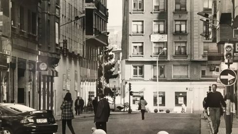 Avenida de España en 1996 | Foto: Compartida en el Facebook 'Fotos Antiguas de Ponferrada y El Bierzo. Autor: Pablo Álvarez Avenida de España en 1996 | Foto: Compartida en el Facebook 'Fotos Antiguas de Ponferrada y El Bierzo. Autor: Pablo Álvarez
