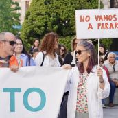 La Asociación de Médicos Unidos por sus Derechos (MUD) convoca una nueva movilización contra el Estatuto Marco que promueve el Ministerio de Sanidad | Carlos S. Campillo / ICAL La Asociación de Médicos Unidos por sus Derechos (MUD) convoca una nueva movilización contra el Estatuto Marco que promueve el Ministerio de Sanidad | Carlos S. Campillo / ICAL