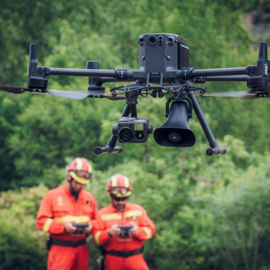 La UDRUME entrena con drones en El Bierzo | Foto: Twitter oficial de la Unidad Militar de Emergencias