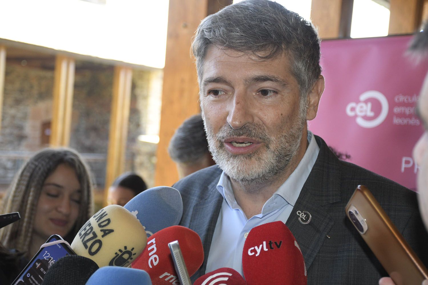 Presidente del CEL, Julio César Álvarez Presidente del CEL, Julio César Álvarez