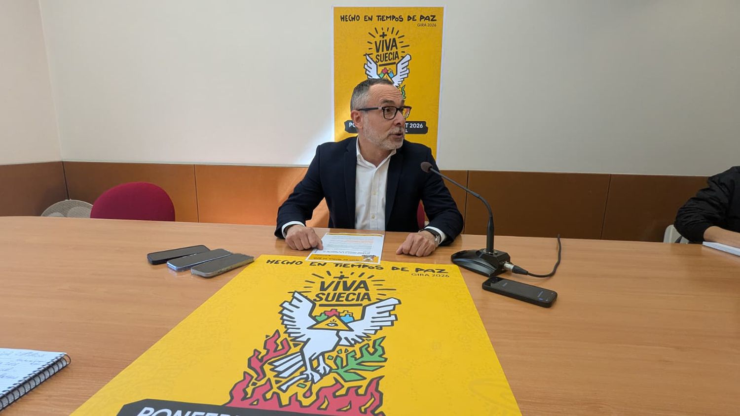 Carlos Cortina presenta a Viva Suecia Carlos Cortina presenta a Viva Suecia