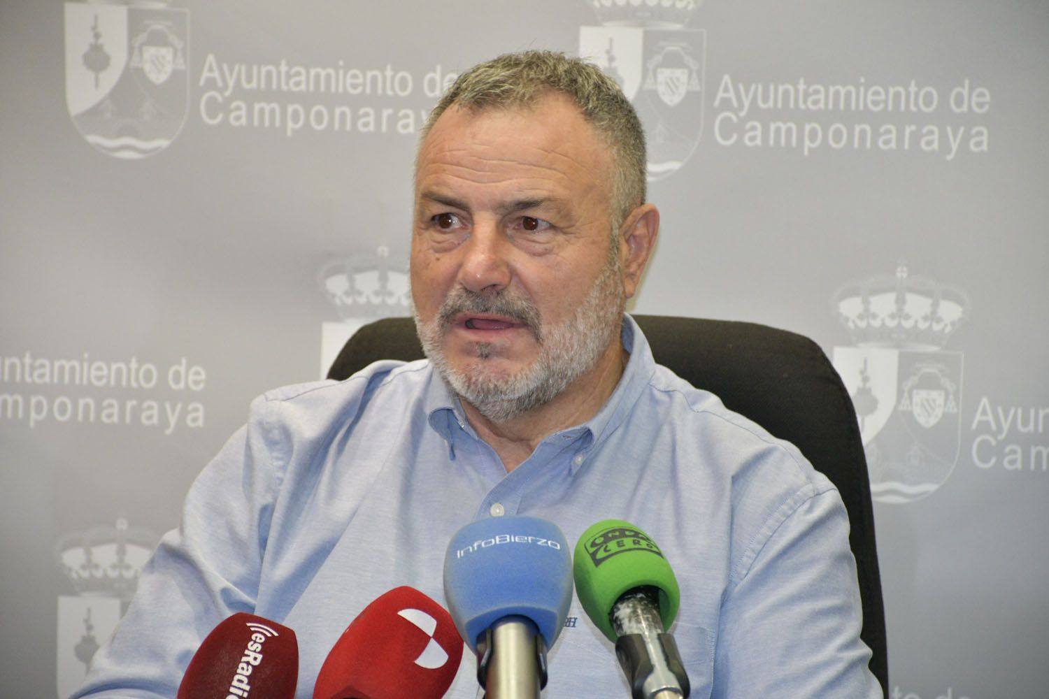 Eduardo Morán, alcalde de Camponaraya Eduardo Morán, alcalde de Camponaraya
