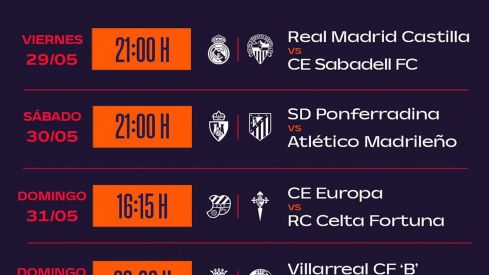 Horaro de la idea del primer partido de Playoff