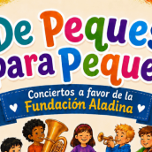 Cartel de conciertos solidarios Fundación Aladina Cartel de conciertos solidarios Fundación Aladina