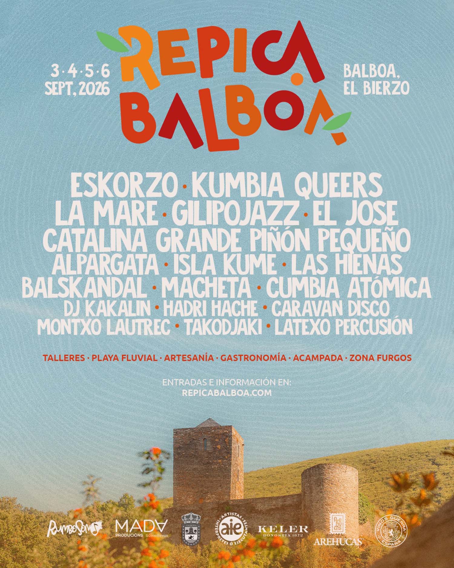 Cartel Completo Repica Balboa Cartel Completo Repica Balboa