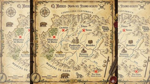 mapa tesoros bierzo mapa tesoros bierzo