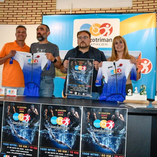Presentación de la BierzoTriman | Foto: Dani Merino, InfoBierzo Presentación de la BierzoTriman | Foto: Dani Merino, InfoBierzo