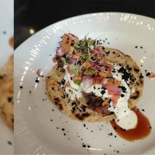 Taco del restaurante ponferradino 'The Kitchen Soul and Food Ponferrada' que compite en el campeonato Taco del restaurante ponferradino 'The Kitchen Soul and Food Ponferrada' que compite en el campeonato