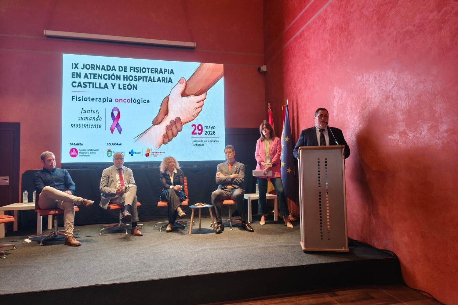 La fisioterapia oncológica reúne en Ponferrada a 150 profesionales en una jornada autonómica La fisioterapia oncológica reúne en Ponferrada a 150 profesionales en una jornada autonómica