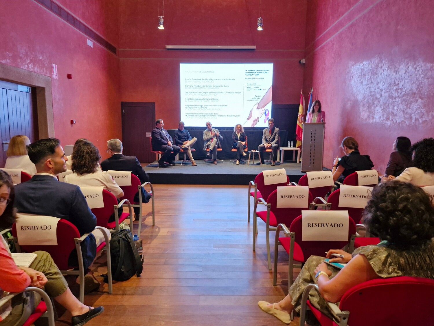IX Jornadas de Fisioterapia en Atención Hospitalaria de Castilla y León en el Castillo de los Templarios de Ponferrada (5) IX Jornadas de Fisioterapia en Atención Hospitalaria de Castilla y León en el Castillo de los Templarios de Ponferrada (5)