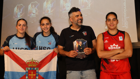 El baloncesto berciano exporta talento y conocimiento a la cantera de Lugo | Noa Rosado, Noa Arias y Tania González juegan en las canteras de Estudiantes y Ensino; Juanma Copano, entrenador en la parte masculina