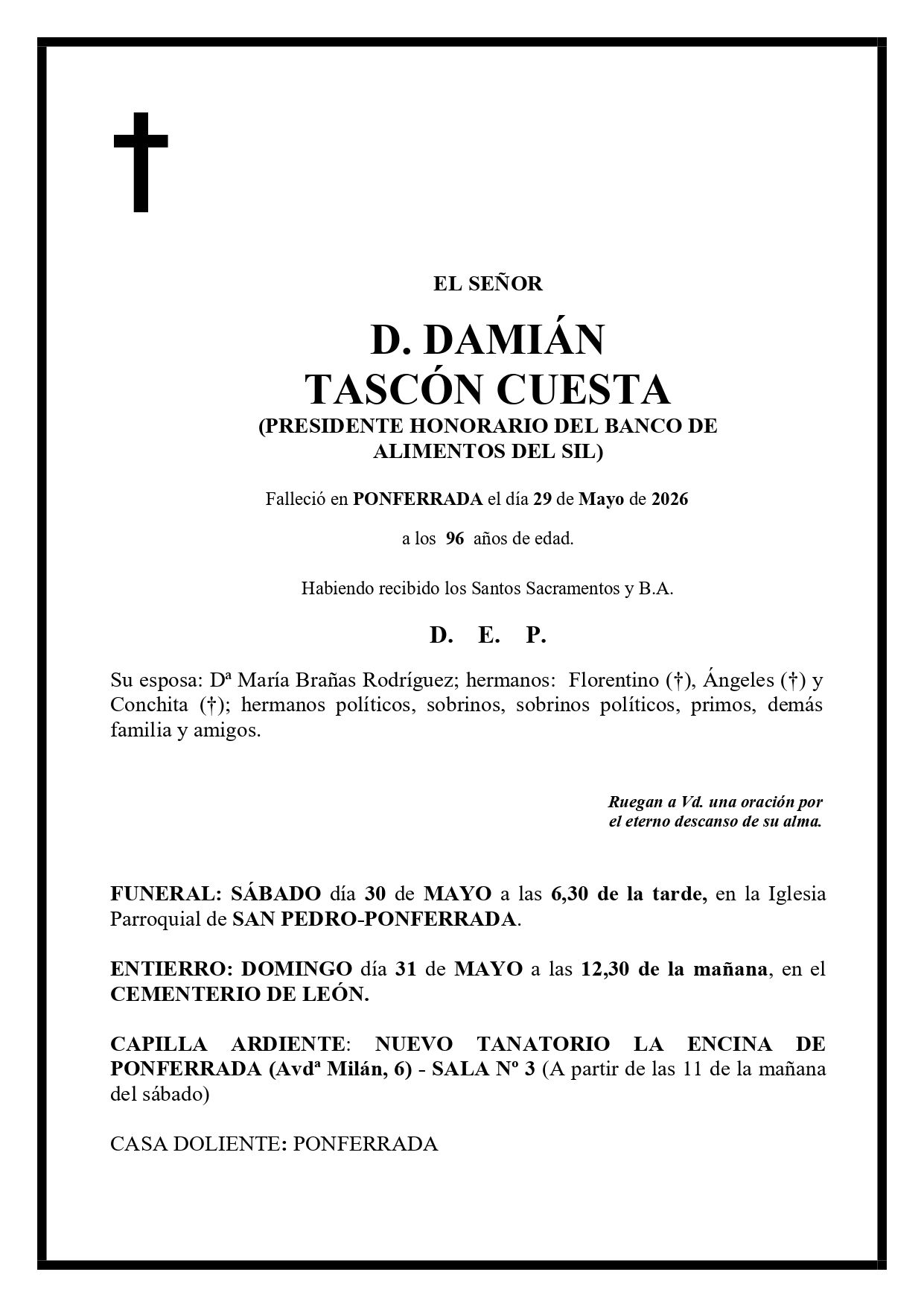 DAMIÁN TASCÓN CUESTA