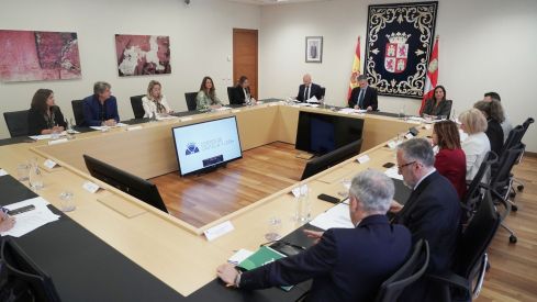 Mesa de las Cortes y Junta de Portavoces | Ruben Cacho / ICAL