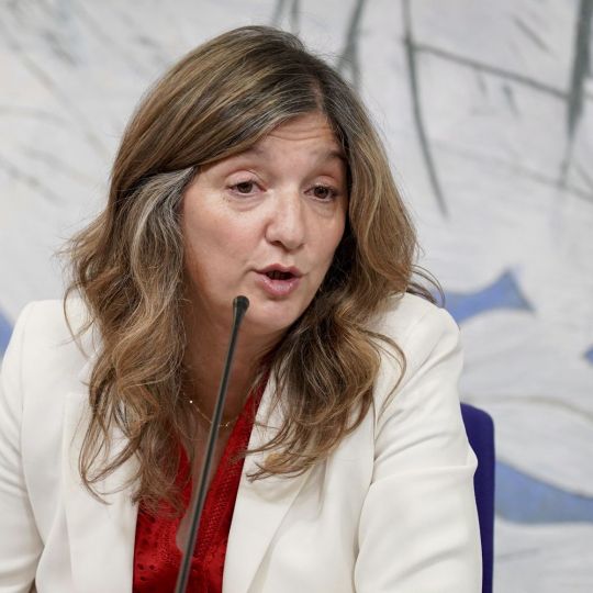 Carlos S. Campillo / ICAL. La rectora de la Universidad de León, Nuria González, informa sobre la implantación del Grado en Medicina tras recibir el informe favorable por parte de la Agencia para la Calidad del Sistema Universitario de Castilla y León Carlos S. Campillo / ICAL. La rectora de la Universidad de León, Nuria González, informa sobre la implantación del Grado en Medicina tras recibir el informe favorable por parte de la Agencia para la Calidad del Sistema Universitario de Castilla y León