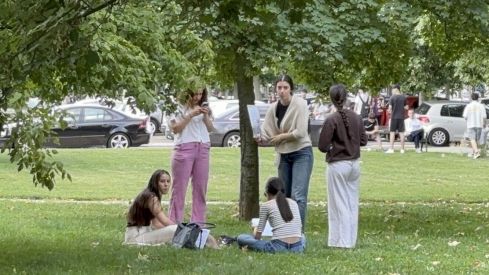 Estudiantes en la Universidad de León