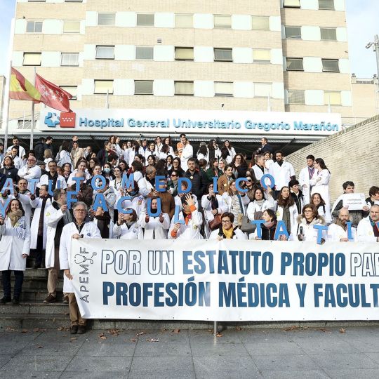 Huelga de médicos en Madrid Huelga de médicos en Madrid