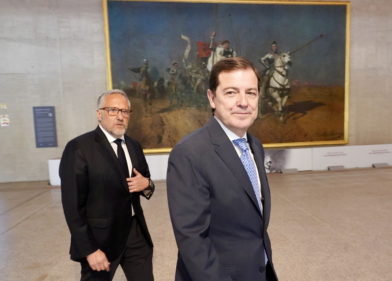 Miriam Chacón / ICAL. El presidente del Partido Popular de Castilla y León, Alfonso Fernández Mañueco, y el portavoz de Vox, Carlos Pollán, informan sobre el acuerdo de gobierno entre las dos formaciones políticas. (5) Miriam Chacón / ICAL. El presidente del Partido Popular de Castilla y León, Alfonso Fernández Mañueco, y el portavoz de Vox, Carlos Pollán, informan sobre el acuerdo de gobierno entre las dos formaciones políticas. (5)