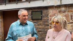 Gregorio Esteban y Nancy Rodríguez | Nace la asociación vecinal 'La Tarasca de San Antonio' para recuperar las fiestas patronales y dar voz al barrio