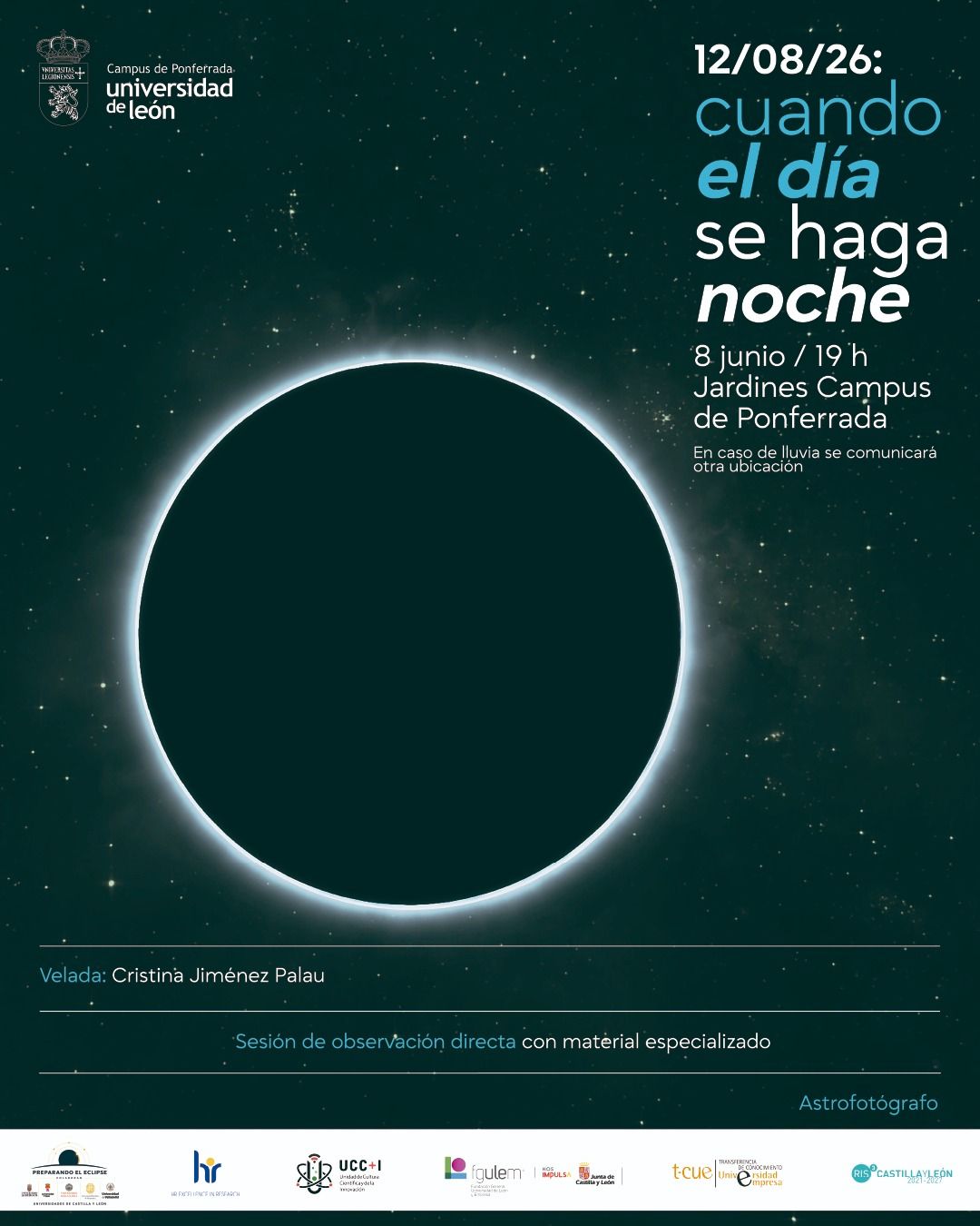 Cartel Cuando el día se haga de noche