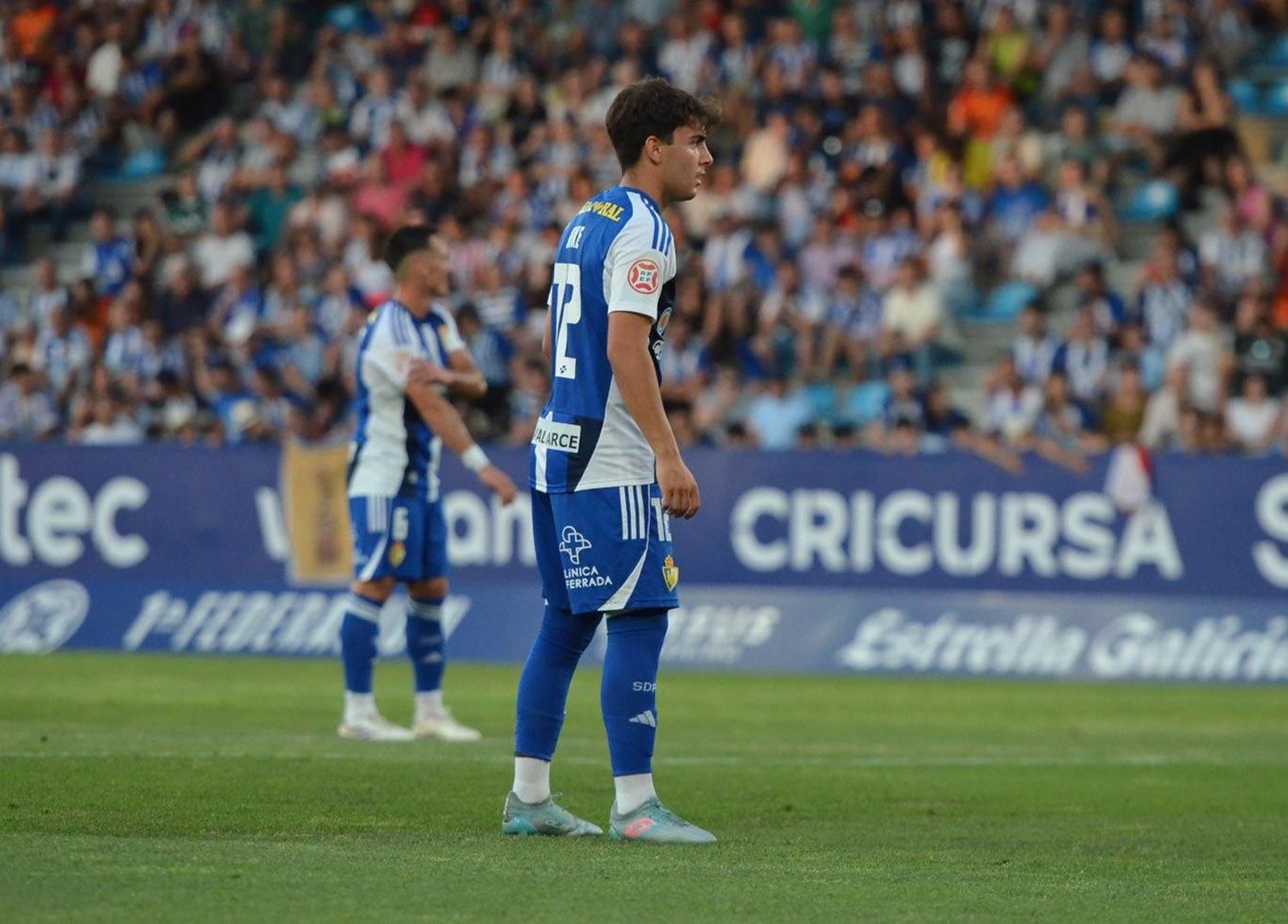 Koke Iglesias en un partido SD Ponferradina
