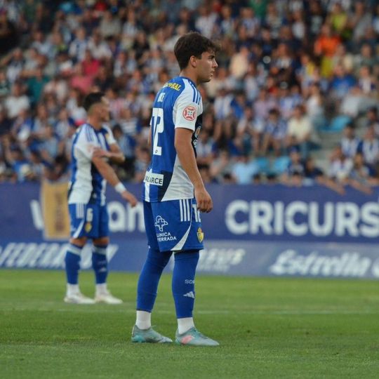 Koke Iglesias en un partido SD Ponferradina Koke Iglesias en un partido SD Ponferradina