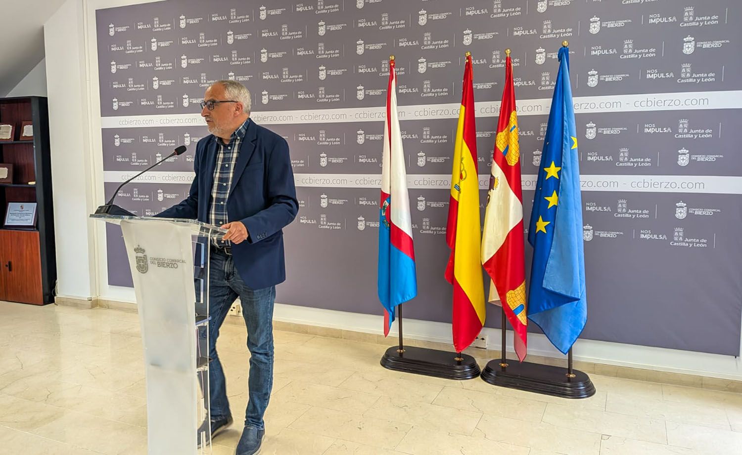 Olegario Ramón, presidente del Consejo Comarcal del Bierzo (1)