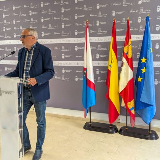 Olegario Ramón, presidente del Consejo Comarcal del Bierzo | Foto: Dani Merino, InfoBierzo Olegario Ramón, presidente del Consejo Comarcal del Bierzo | Foto: Dani Merino, InfoBierzo