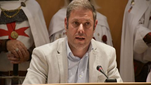 El primer teniente de alcalde de Ponferrada, Iván Alonso