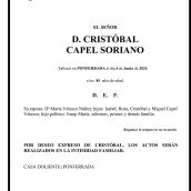 CRISTÓBAL CAPEL SORIANO