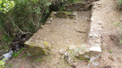 Estado de las minas de Valcabado antes de su desbroce y mejora (2)
