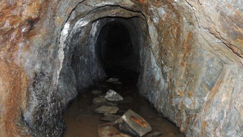 Estado de las minas de Valcabado antes de su desbroce y mejora (6)