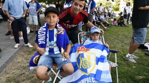 La afición de la Ponferradina en La Rosaleda (5) La afición de la Ponferradina en La Rosaleda (5)