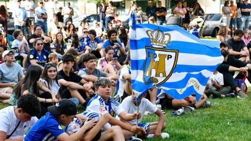 La afición de la Ponferradina en La Rosaleda (75) La afición de la Ponferradina en La Rosaleda (75)