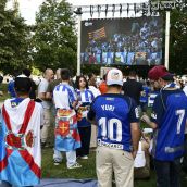 La afición de la Ponferradina en La Rosaleda (104)
