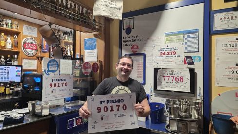 Tercer premio de la Loteria Nacional vendido en Columbrianos Tercer premio de la Loteria Nacional vendido en Columbrianos