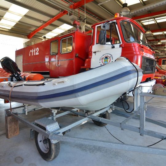 La FP de Emergencias y Protección Civil se impartirá en el Parque de Bomberos de Ponferrda