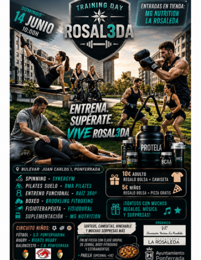 Cartel Rosaleda Training Day Cartel Rosaleda Training Day