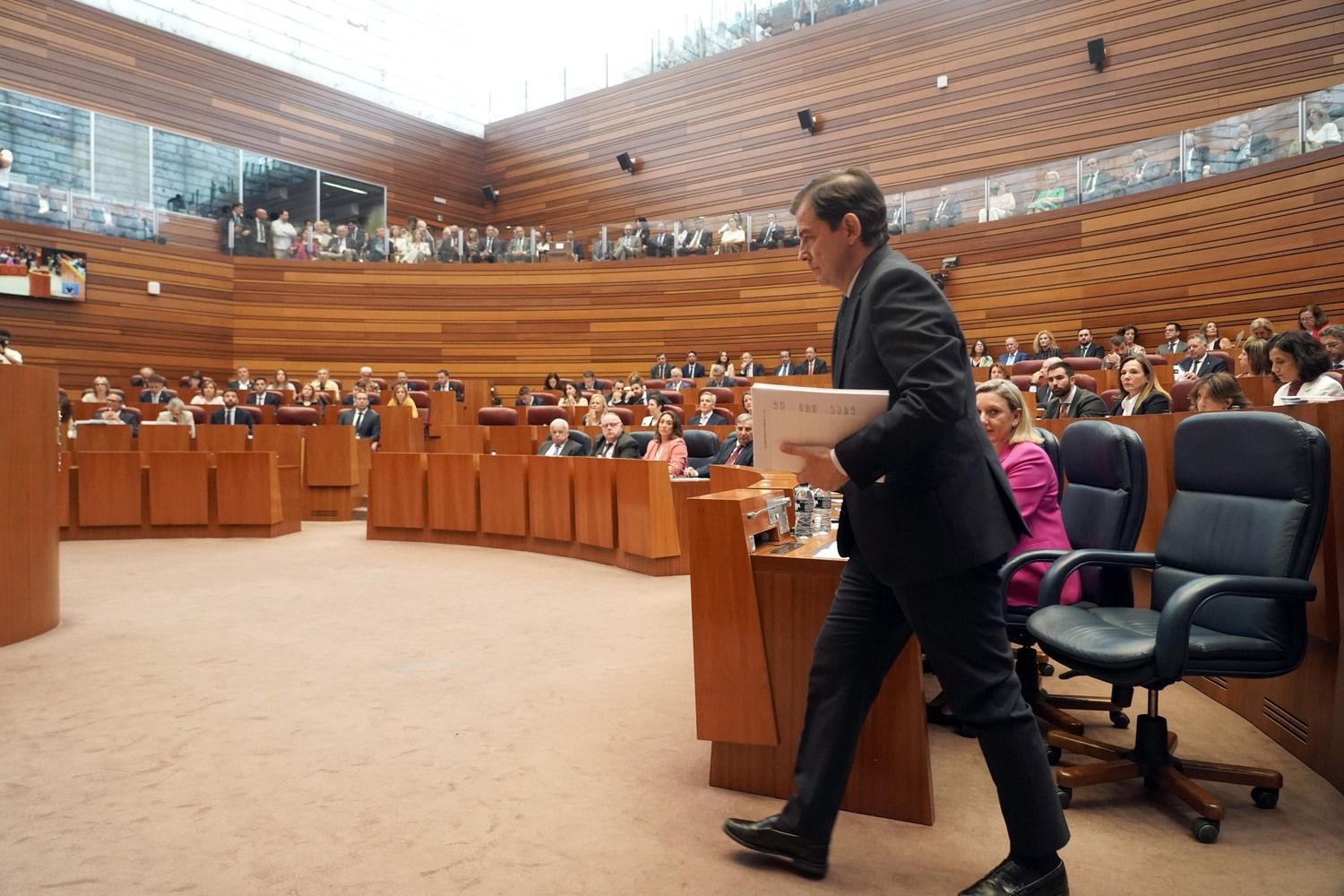 Debate de investidura del candidato a la Presidencia de la Junta de Castilla y León | Rubén Cacho / ICAL Debate de investidura del candidato a la Presidencia de la Junta de Castilla y León | Rubén Cacho / ICAL