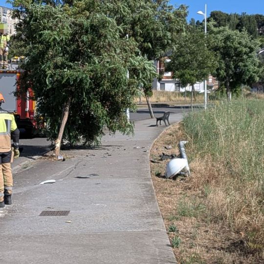 Resultado del suceso de Avenida América en Ponferrada Resultado del suceso de Avenida América en Ponferrada