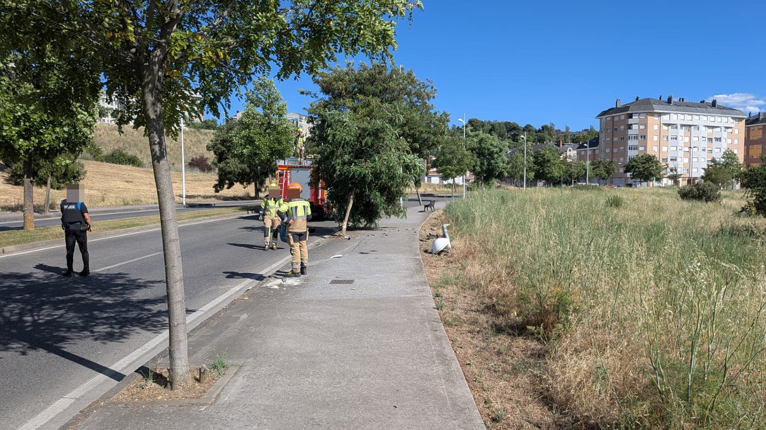 Resultado del suceso de Avenida América en Ponferrada Resultado del suceso de Avenida América en Ponferrada