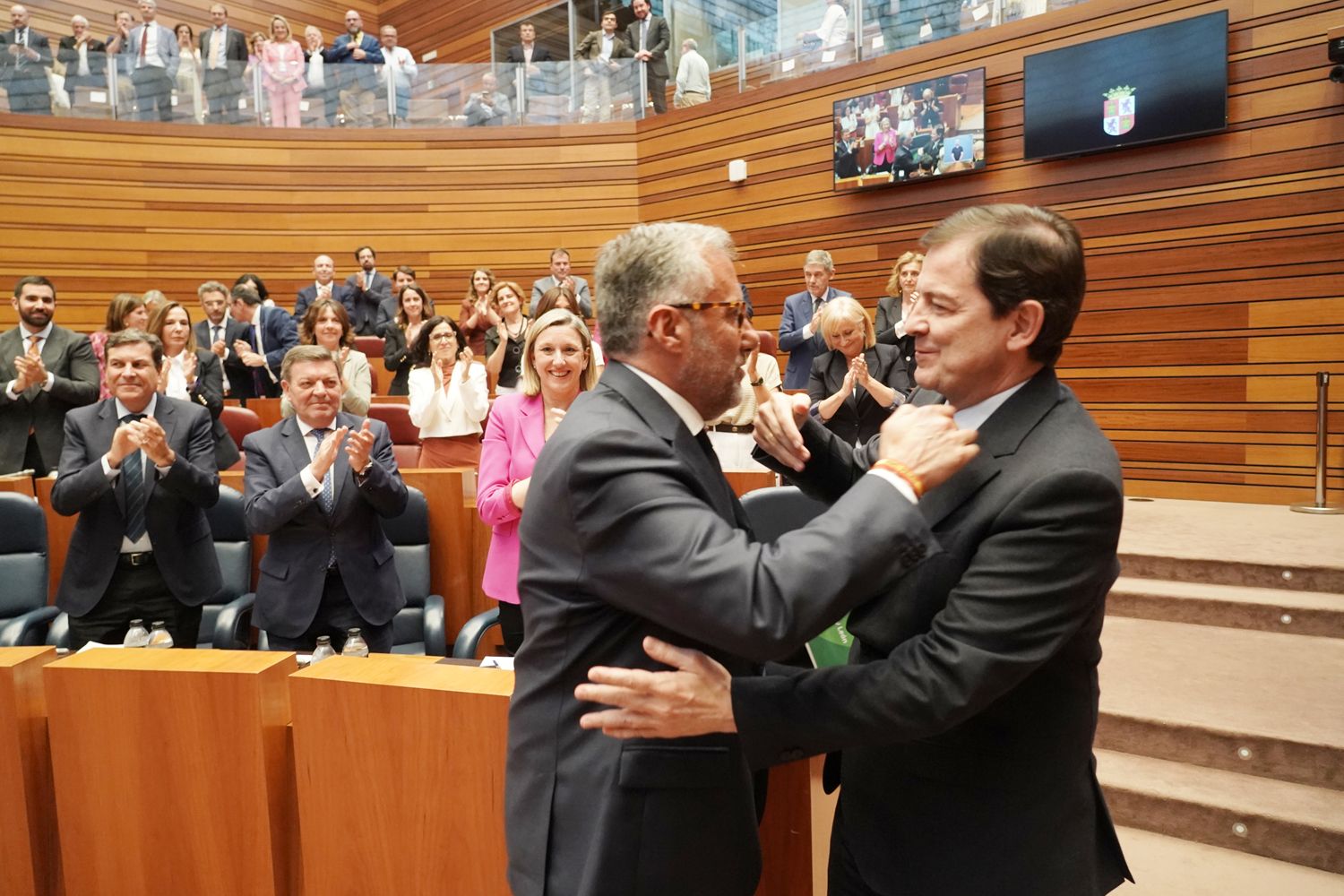 Carlos Pollán y Alfonso Fernández Mañueco Carlos Pollán y Alfonso Fernández Mañueco